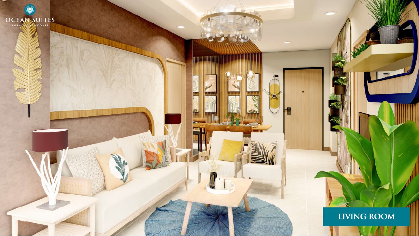 Newcoast Suites Living Room