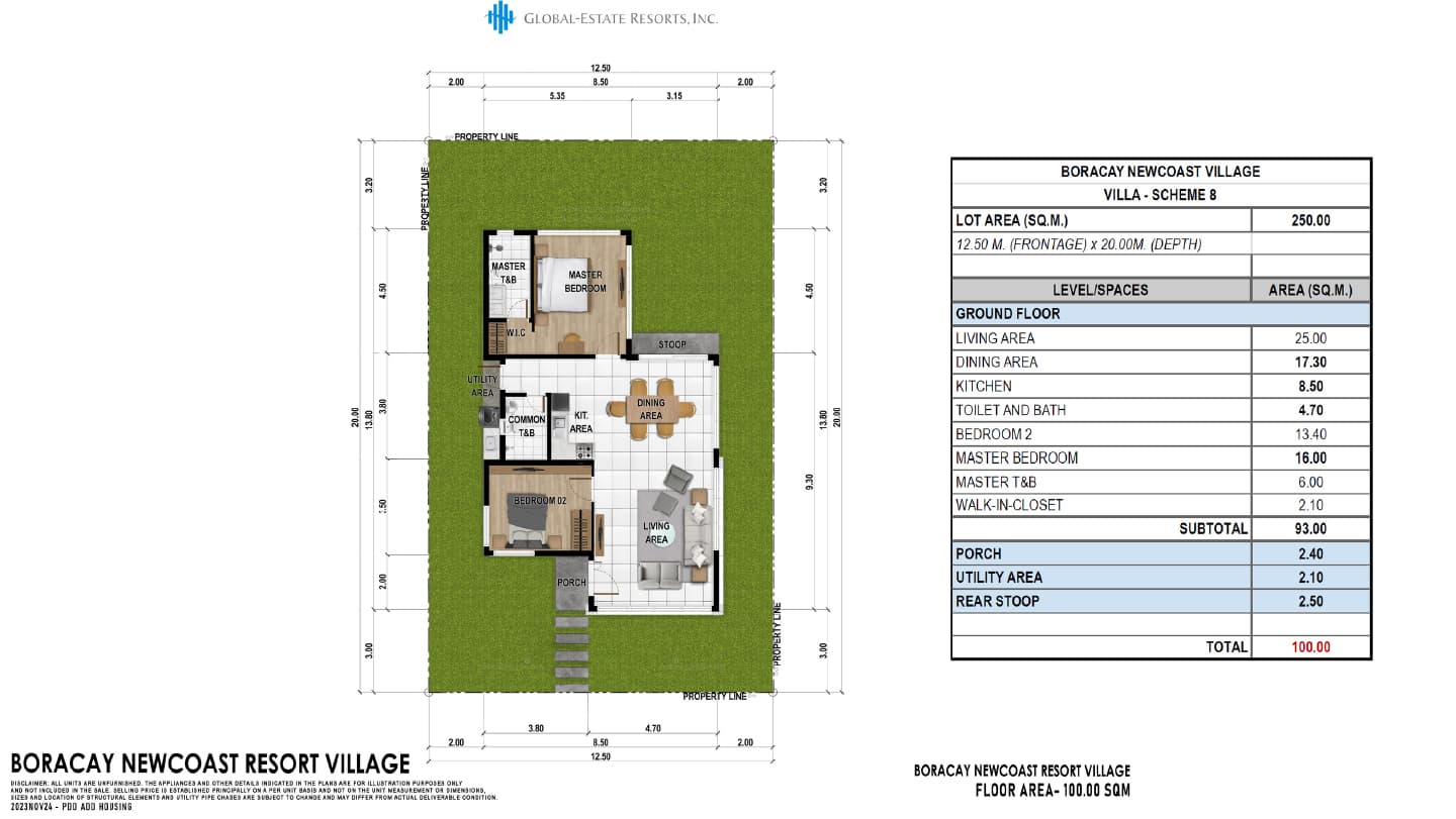 Newcoast Village Floorplan 2