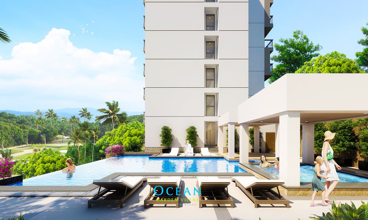 Ocean Garden Villa Pool