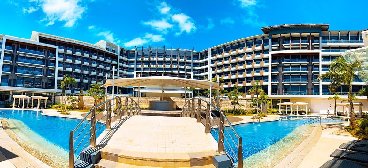 Savoy Hotel Pool Area